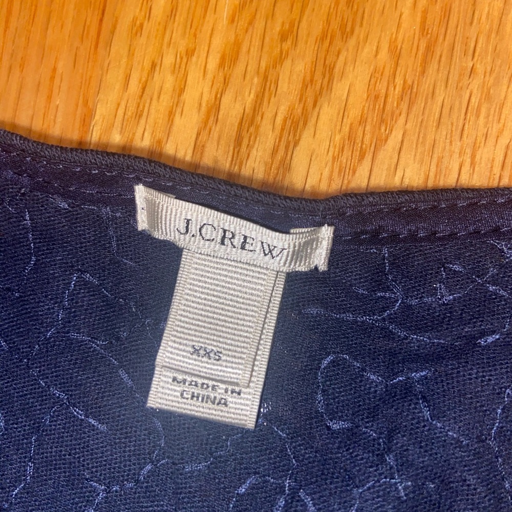 Sequin j crew tank top